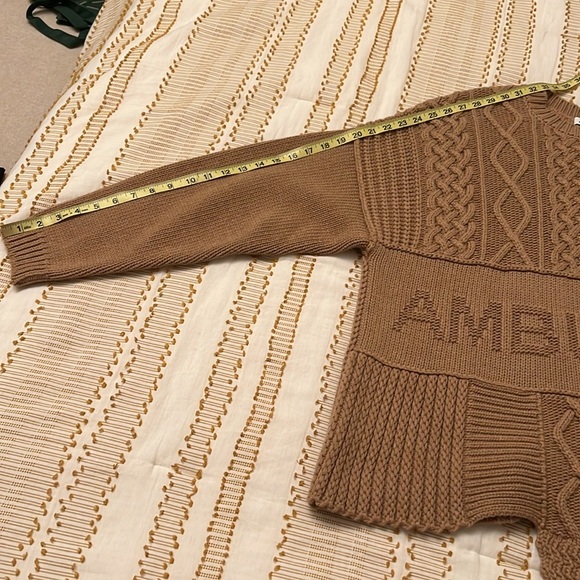 NWT AMBUSH Asymmetrical Patchwork Cable-knit Jumper - Picture 10 of 13
